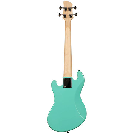 Solid Body U-Bass 4 Cordes Surf Green + Housse Kala