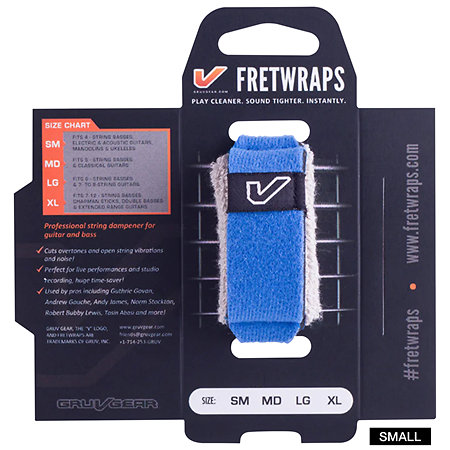 Gruv Gear FretWraps Sky Blue Small