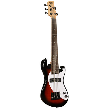 Solid Body U-Bass 5 Cordes Tobacco Burst + Housse Kala