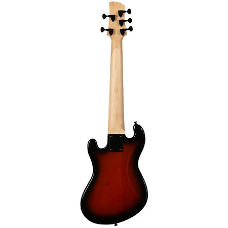 Solid Body U-Bass 5 Cordes Tobacco Burst + Housse Kala