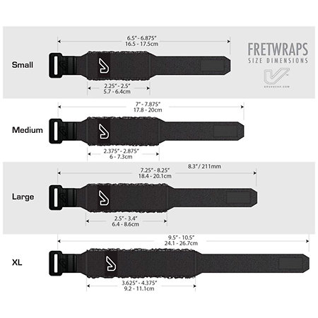 FretWraps Camo Green Extra Large Gruv Gear