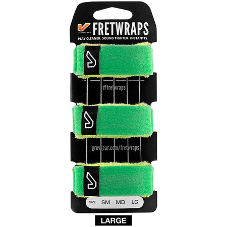 Gruv Gear FretWraps 3-Pack Leaf Green Large