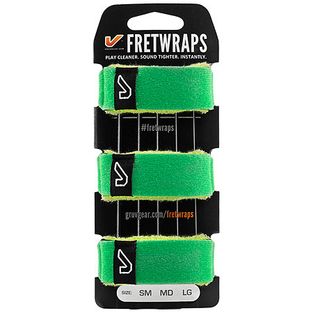 Gruv Gear FretWraps 3-Pack Leaf Green Medium