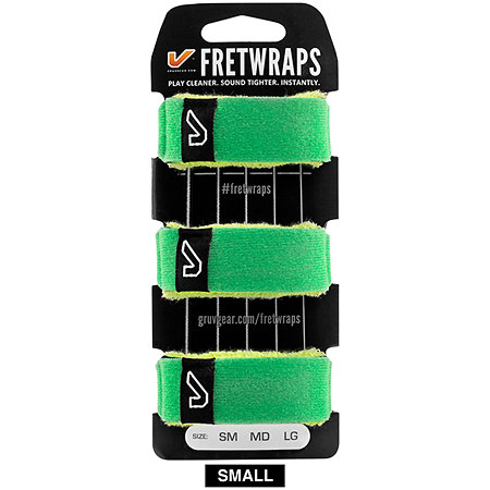 Gruv Gear FretWraps 3-Pack Leaf Green Small