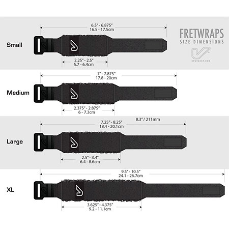 FretWraps Leaf Green Small Gruv Gear