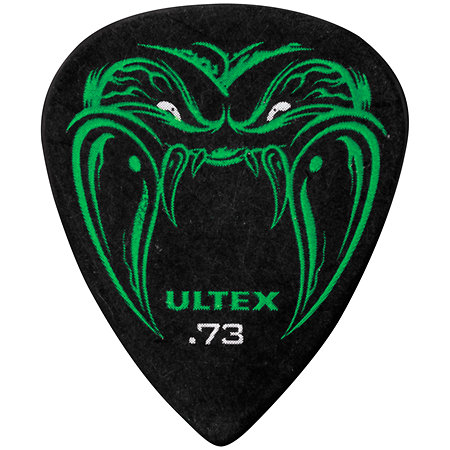 PH112P73 Ultex Hetfield's Black Fang 0,73 mm Sachet de 6 Dunlop