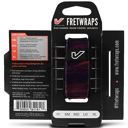 FretWraps Walnut Medium Gruv Gear