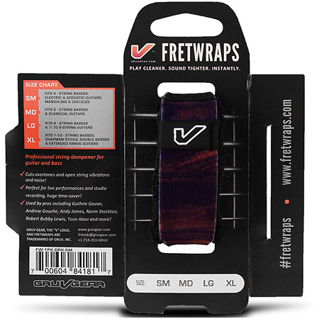 FretWraps Walnut Extra Large Gruv Gear