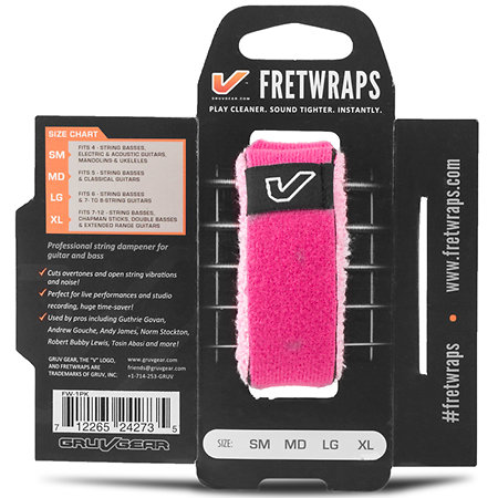 FretWraps Puff Pink Small Gruv Gear