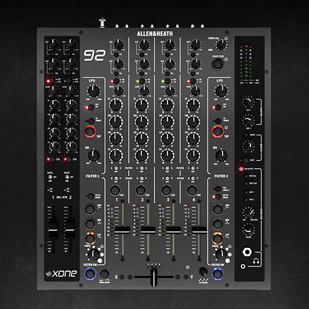 Allen & Heath Pack Xone:92 mk2 + Decksaver - Table de mixage DJ