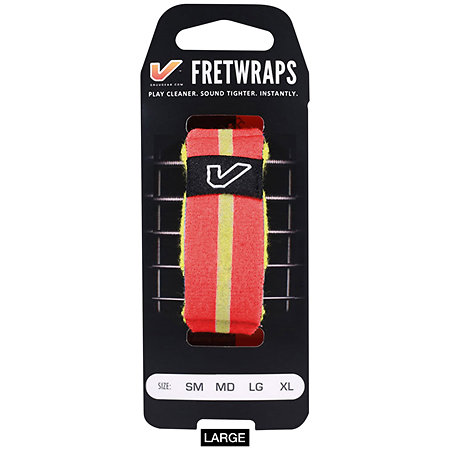 Gruv Gear FretWraps World Flags Red Yellow Large