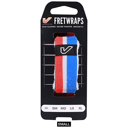 Gruv Gear FretWraps World Flags Red White Blue Small