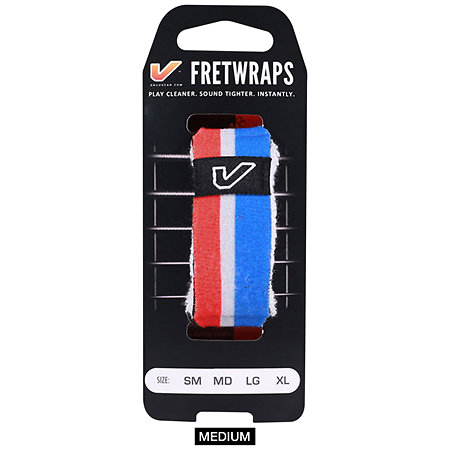 Gruv Gear FretWraps World Flags Red White Blue Medium