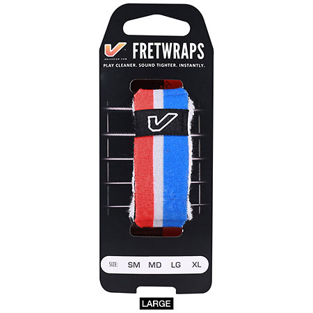 Gruv Gear FretWraps World Flags Red White Blue Large