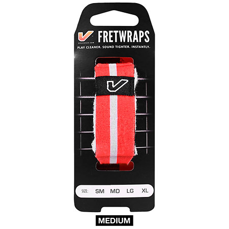 Gruv Gear FretWraps World Flags Red White Medium
