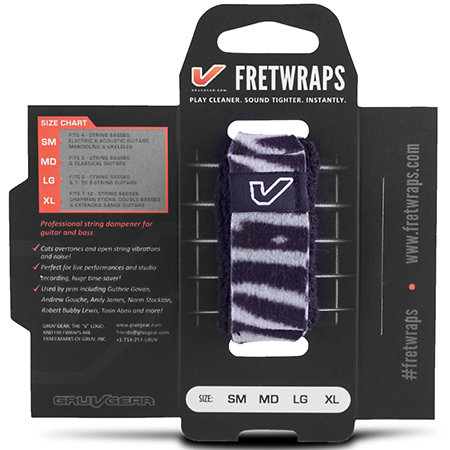 FretWraps Zebra Large Gruv Gear