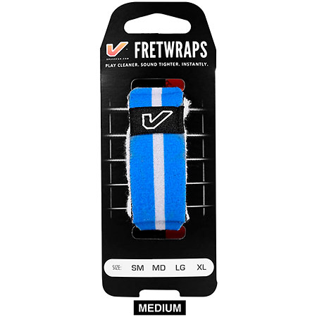 Gruv Gear FretWraps World Flags Blue White Medium