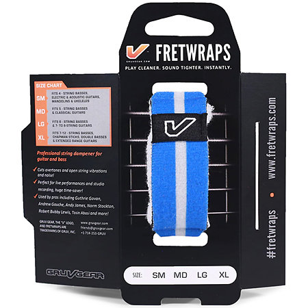 FretWraps World Flags Blue White Small Gruv Gear
