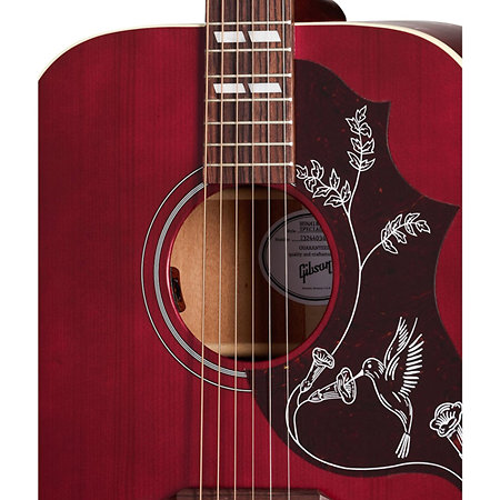 Hummingbird Special Wine Red + Housse Gibson