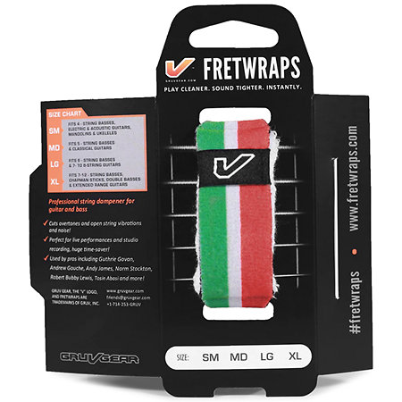 FretWraps World Flags Green White Red Large Gruv Gear