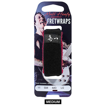 Gruv Gear FretWraps Matthew Kiichi Heafy Black Medium