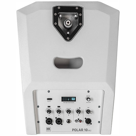 Polar 10 Mk2 White (la paire) + Housses HK Audio