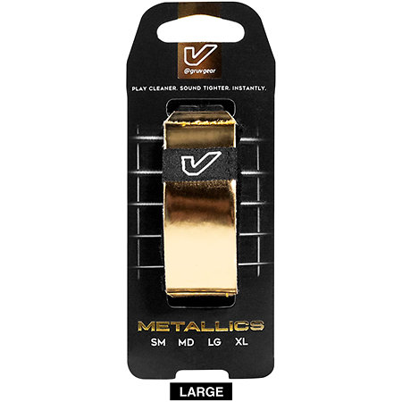 Gruv Gear FretWraps Metallics Gold Large
