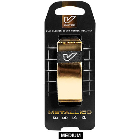 Gruv Gear FretWraps Metallics Gold Medium