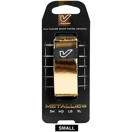Gruv Gear FretWraps Metallics Gold Small