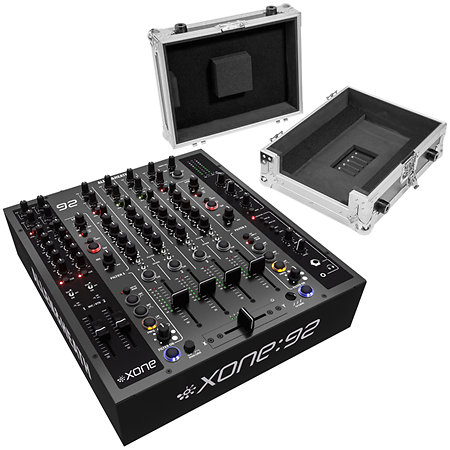 Allen & Heath Pack Xone:92 mk2 + 12" Flight Case Silver