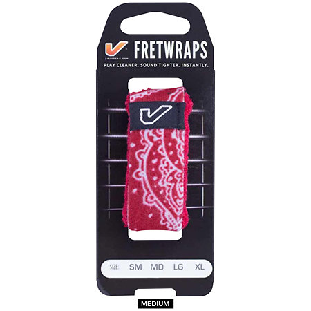 Gruv Gear FretWraps Red Bandana Medium