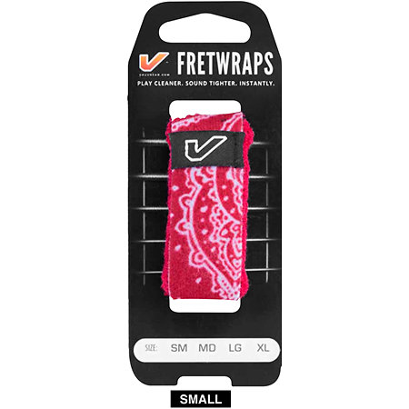 Gruv Gear FretWraps Red Bandana Small