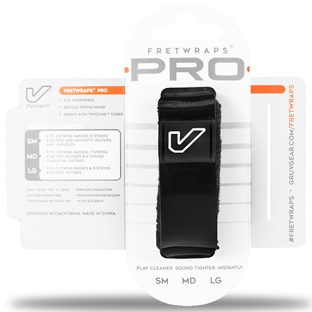 FretWraps Pro Black Large Gruv Gear