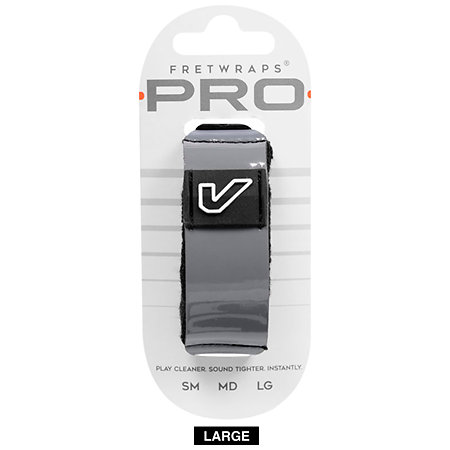 Gruv Gear FretWraps Pro Gray Large avec Twistune
