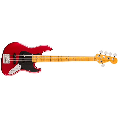 American Ultra II Jazz Bass V Sinister Red Fender