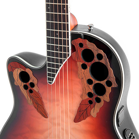 CE44LX 1R G E-Acoustic Guitar Celebrity Elite Plus Mid Cutaway LH Ovation