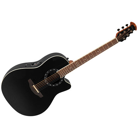 Ovation 2771AX 5 G E-Acoustic Guitar Standard Balladeer Deep Contour Cutaway Black