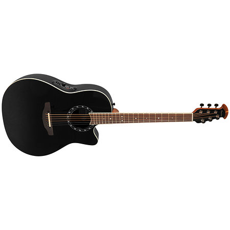 Ovation 2771AX 5 G E-Acoustic Guitar Standard Balladeer Deep Contour Cutaway Black
