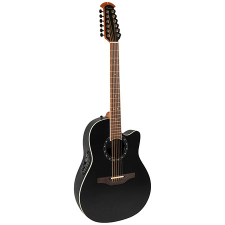 Standard Balladeer Deep Contour Cutaway 12 Black Ovation