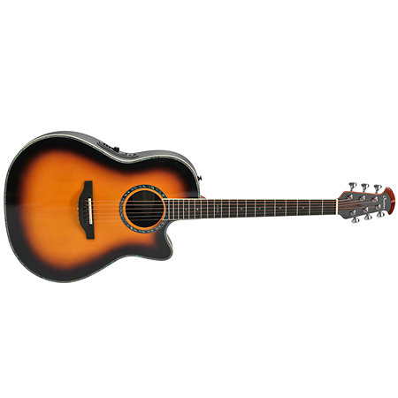 2762BL VB G E-Acoustic Guitar Pro Series Custom Balladeer Deep Contour Vintage Burst Ovation