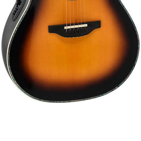 2762BL VB G E-Acoustic Guitar Pro Series Custom Balladeer Deep Contour Vintage Burst Ovation