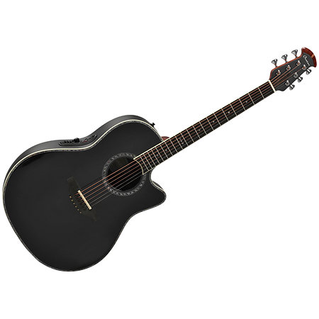 Ovation 2762BL 5 G E-Acoustic Guitar Pro Series Custom Balladeer Deep Contour Black