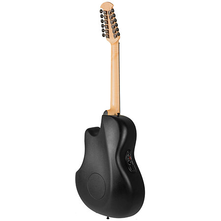 2058TX 5 G E-Acoustic Guitar Elite TX Deep Contour Cutaway 12-string Black Textured Ovation