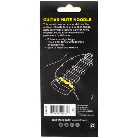 9636 Mute Noodle Pack de 3 Ernie Ball