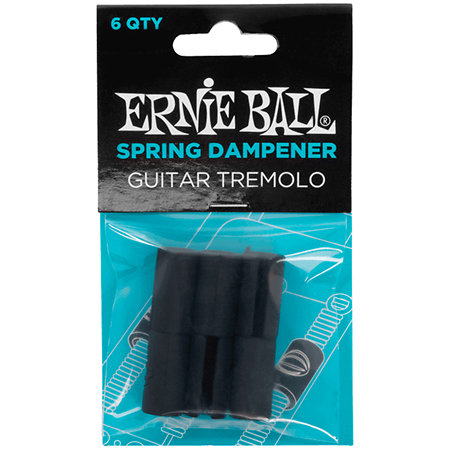 Ernie Ball 9639 String Dampener Guitar Tremolo Lot de 6