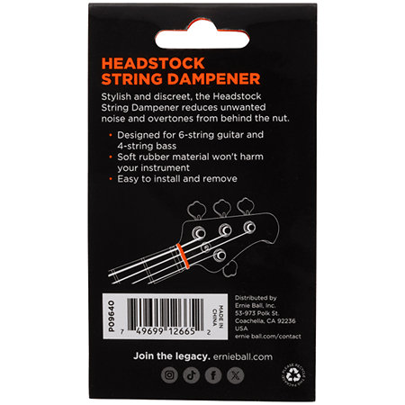 9640 String Dampener Ernie Ball