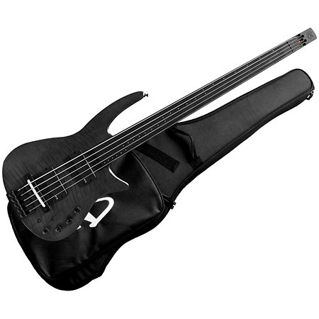 NS Design Radius Bass CR 5 Cordes Fretless Micro EMG + Piezo Charcoal Satin