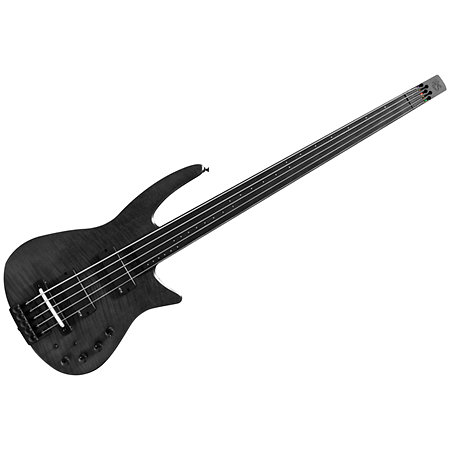 NS Design Radius Bass CR 5 Cordes Fretless Micro EMG + Piezo Charcoal Satin