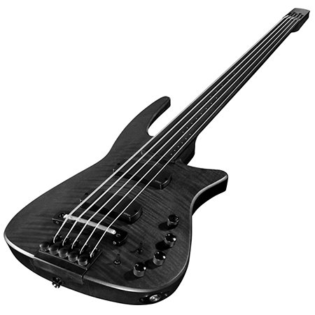Radius Bass CR 5 Cordes Fretless Micro EMG + Piezo Charcoal Satin NS Design