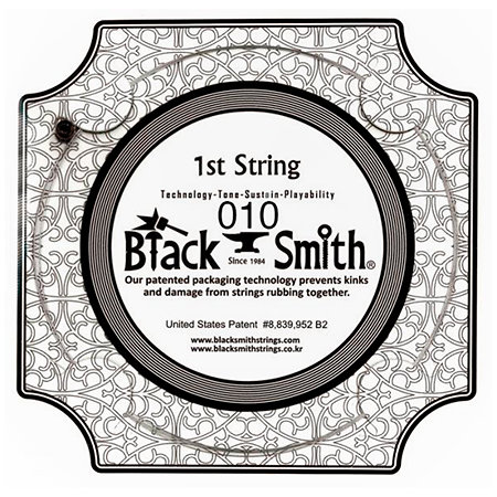 Black Smith NW010 Plain Steel 010